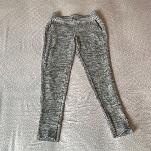 Athleta Girl Grey Marbled Joggers